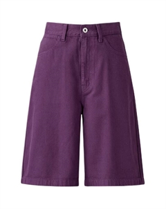 U Collection SS25 джинсовые шорты женские purple Uniqlo
