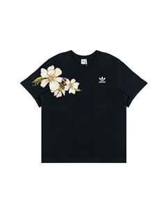 Футболка унисекс черная Adidas originals