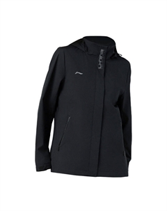 Спортивный тренч для женщин, черный Li-ning