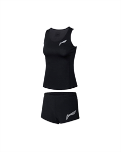 Спортивные шорты женские, черный Li-ning