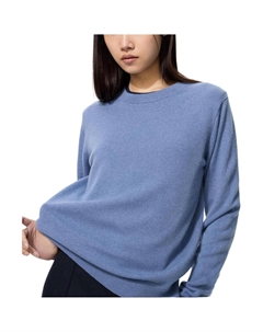 Кашемировый свитер Women's, синий Uniqlo