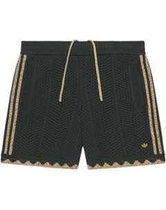 Adidas Herringbone вязаные шорты, черный Adidas originals