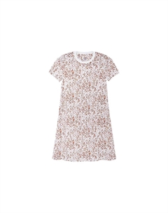 HERMES Женское платье с коротким рукавом FW23 белое Hermès