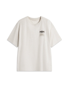 Футболка Unisex Heather Gray Tile Gray, серый Li-ning