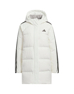 Пуховики и пальто женские, белый Adidas