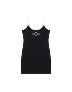 Слип-платье Women's Black Chrome hearts