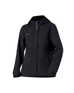 Спортивный тренч для женщин, черный Li-ning