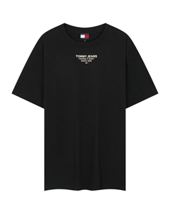 Футболка женская черная Tommy hilfiger