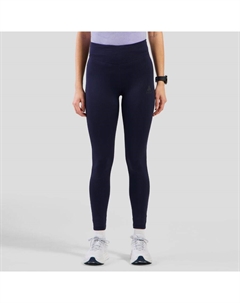 Женские беговые леггинсы Essentials, темно-синие Odlo