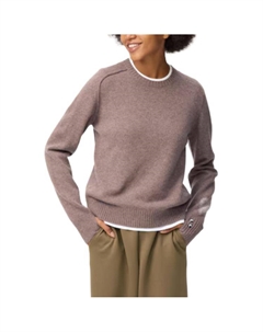 Anya Hindmarch X Кашемировые свитера женские brown Uniqlo