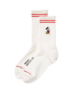 Унисекс носки Crew 1 упаковка белый Uniqlo