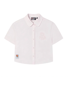 Рубашка x TIM LAHAN Женская розовая Fila