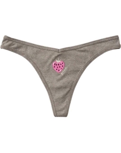 Женские трусы 1 упаковка серые, серый Victoria's secret