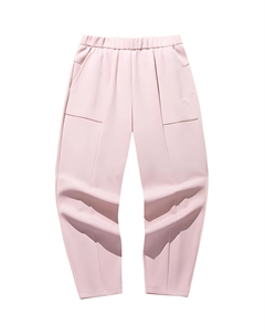 Разнообразие тренировочной коллекции вязаные спортивные брюки женские firm pink Anta