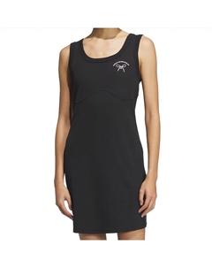 Спортивная одежда Женское черное платье без рукавов Adidas