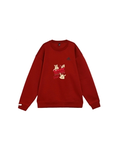 Толстовка YXYY Unisex красная Adidas