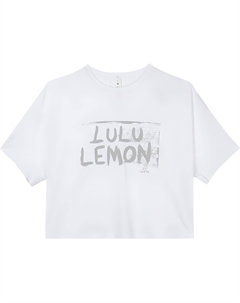 Футболка с рукавом дроп-шоулдер женская, белый Lululemon