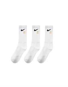 Низкие носки унисекс 3 пары белый Nike