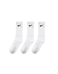 Низкие носки унисекс 3 пары белый Nike