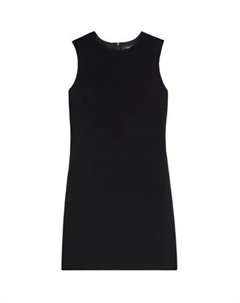 Женское черное платье без рукавов Theory