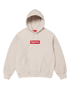 Толстовка с логотипом Box, бежевый Supreme