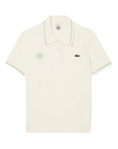 SS25 Футболка поло женская, белый Lacoste