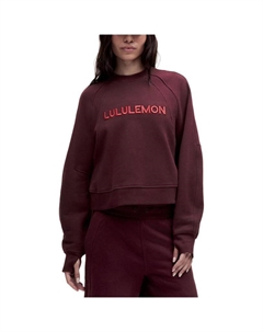 Свитшот серии Scuba для женщин, Garnet/Garnet Lululemon