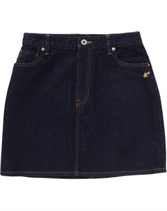 Джинсовая короткая юбка женская, синий A bathing ape®