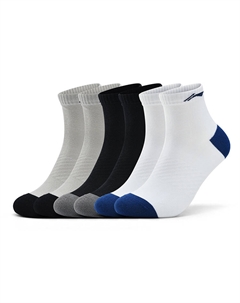 Низкие носки унисекс, набор из 6 пар, мультиколор Li-ning