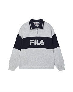 Свитшот ORIGINALE женский Granite Heather Gray, серый Fila