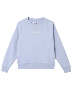 Свитшот женский светло-голубой Puma