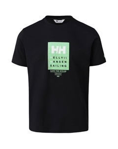 Футболка унисекс, черный Helly hansen