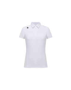 Поло для гольфа GolfPRO Collection женская, белый Descente