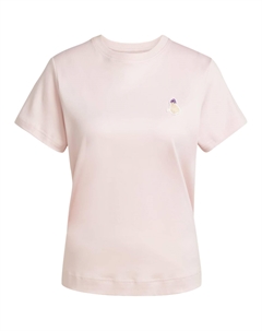 Футболка с принтом Cat Patch, светло-розовый Adidas