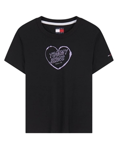 Футболка женская, черный Tommy hilfiger