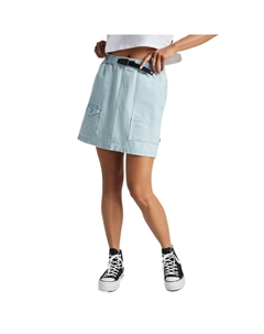 Мини-юбка woven harbor, синий Converse