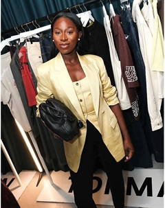 Удлиненный жилет coord премиум-класса для гостей на свадьбу с круглым вырезом цвета пахты Topshop