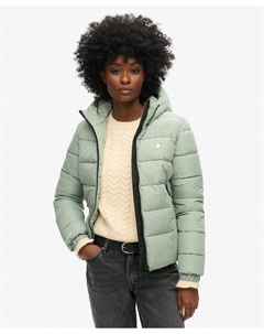 Утепленная куртка с капюшоном в спортивном стиле Superdry