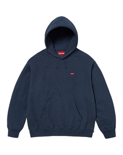 Худи Small Box с капюшоном FW24, синий/темно-синий Supreme