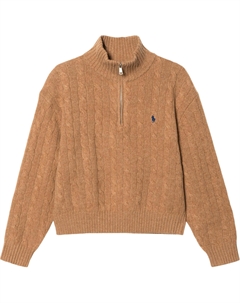 Свитер FW24 женский хаки Polo ralph lauren