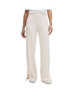 Утепленные повседневные брюки женские, белый Lululemon