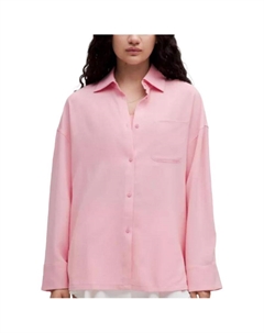 Легкая плетеная оверсайз рубашка Women's White Lululemon