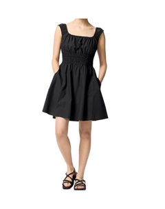 Женское платье без рукавов, черный Uniqlo