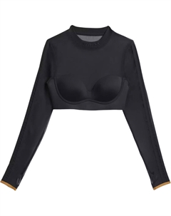 IVY PARK Кроп-топ женский black Adidas