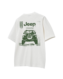 Футболка Wrangler Unisex, белый Jeep