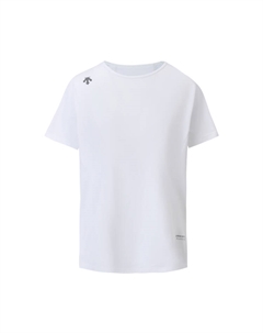 Женская футболка для бега серии Running, ярко-белый Descente