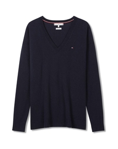 Женский свитер, синий Tommy hilfiger