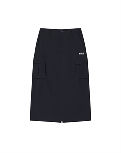 Оригинальная повседневная длинная юбка для женщин, синий Fila