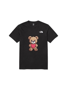 Футболка унисекс черная The north face