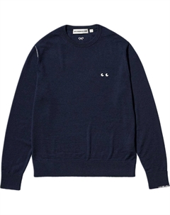 Свитер Anya Hindmarch X Anya Hindmarch женский indigo Uniqlo